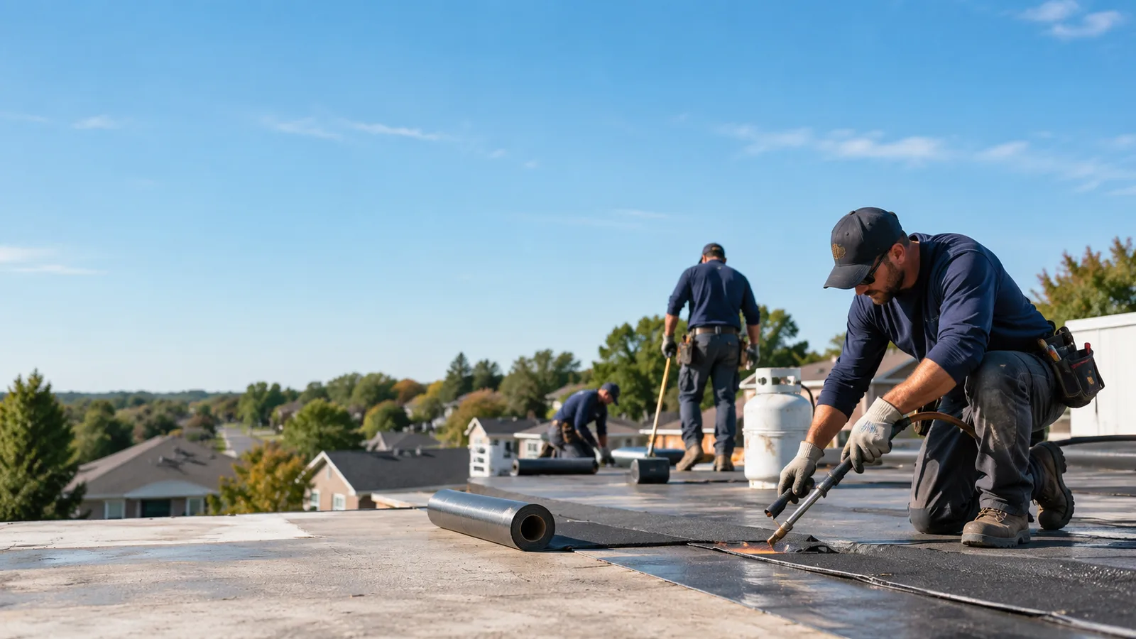 Flat Roof Leak Repair providers in Brooklyn Park, MN